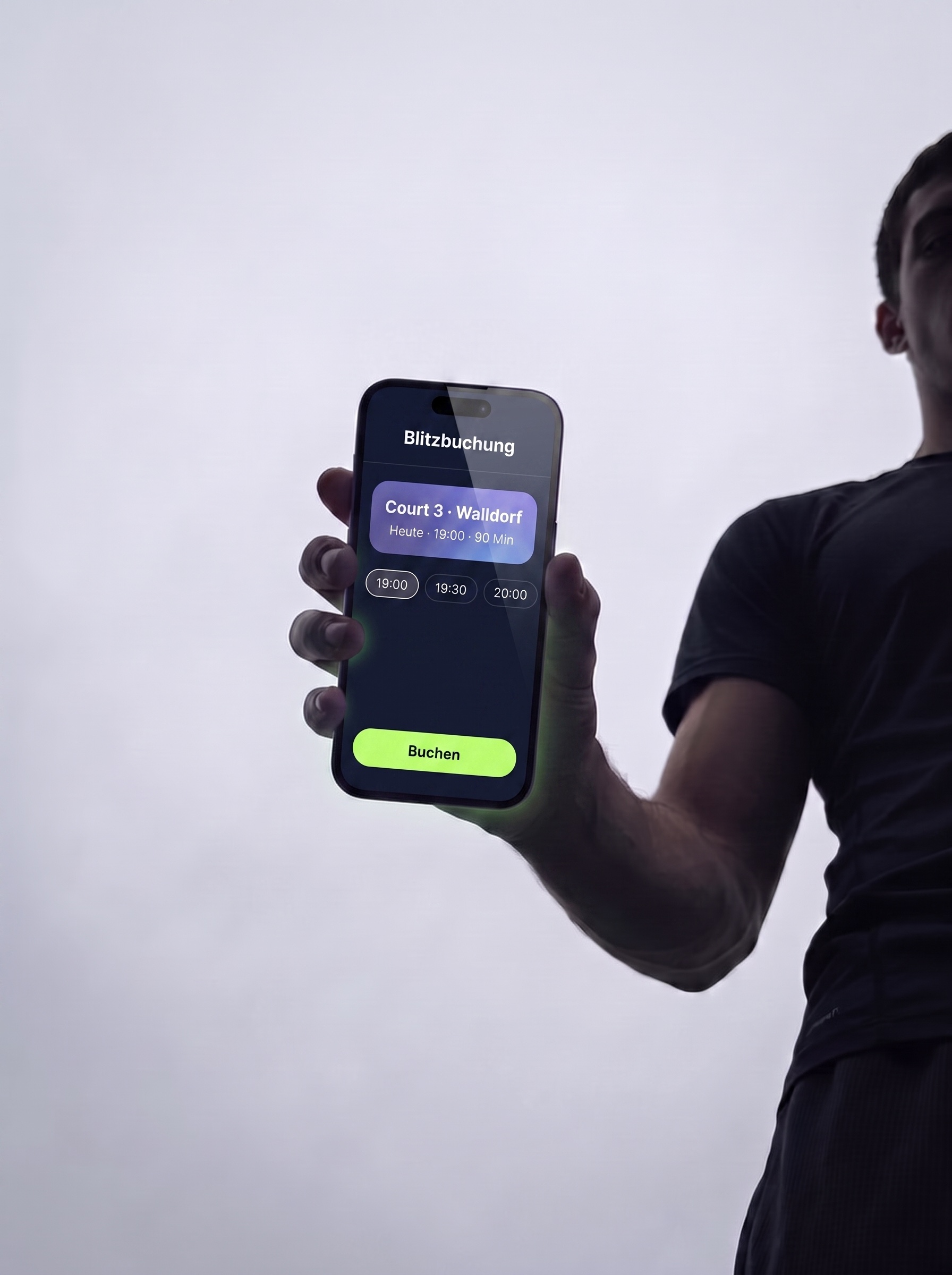 padelsmart App: Blitzbuchung für Court 3 in Walldorf